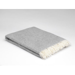 McNutt of Donegal - Plaid - supersoft lambswool uniform grey HB