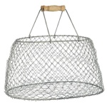 IB Laursen – Basket wire, wooden handle foldable
