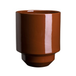 Bergs Potter – Hoff glaced pot – Rusty red