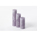 Dekocandle – Cilinderkaars ø5,7 x 20 cm – Lavender
