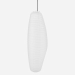 House Doctor – Lampshade Rica white – h: 90 cm, ø 31 cm
