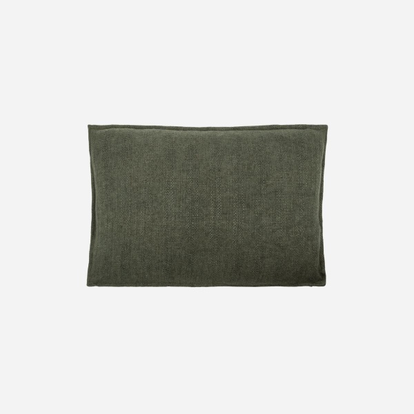 House Doctor – Cushion cover, Maku, Dark green