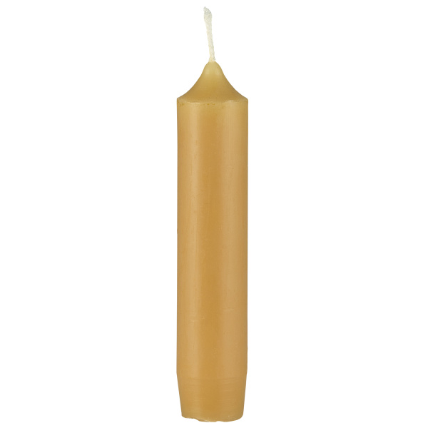 IB Laursen – Dinner candle short – Mustard ø2,2, H: 11 cm