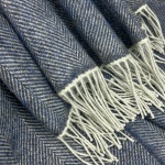 McNutt of Donegal - Plaid - Collection, faded denim HB