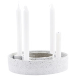 House Doctor – Candle stand, The Ring, Grey