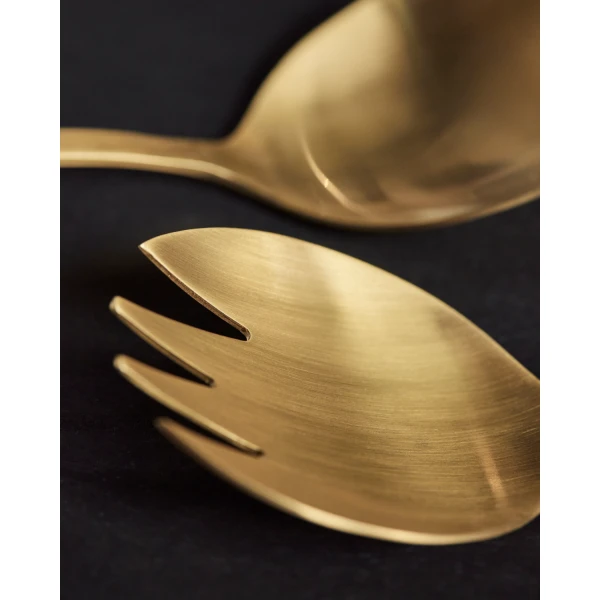 House Doctor – Salad servers – Golden - Afbeelding 4