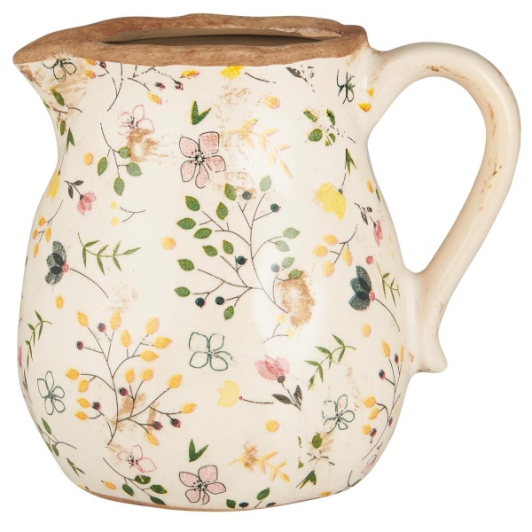 IB Laursen - Vase with handle – Meadow Blossom