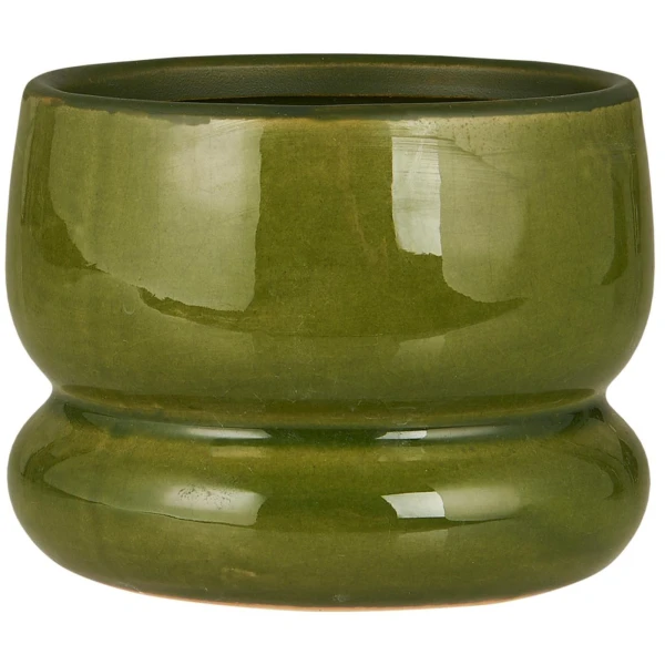 IB Laursen – Bloempot Firenze glazed green - small