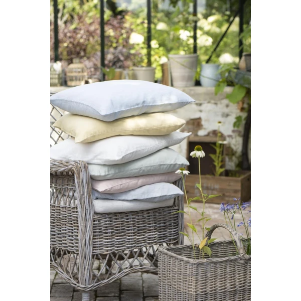 IB Laursen – Cushion cover Butter cream – 60x40 cm - Afbeelding 2