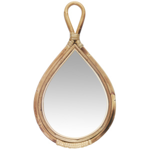 IB Laursen - Hand mirror w/bamboo edge