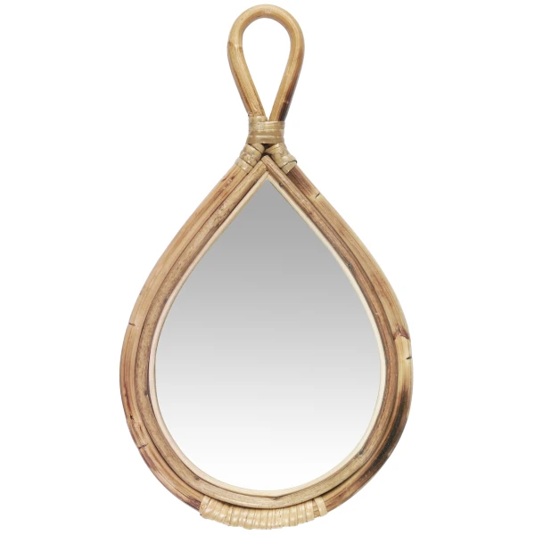IB Laursen - Hand mirror w/bamboo edge