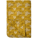 IB Laursen – Quilt mustard w/paisley pattern