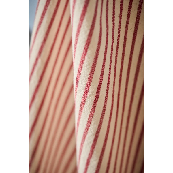 Mynte – Tea towel, Ingrid natural w/red stripes - Afbeelding 2