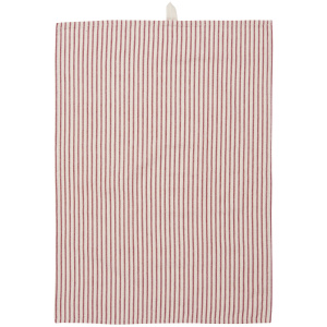 Mynte – Tea towel, Ingrid natural w/red stripes