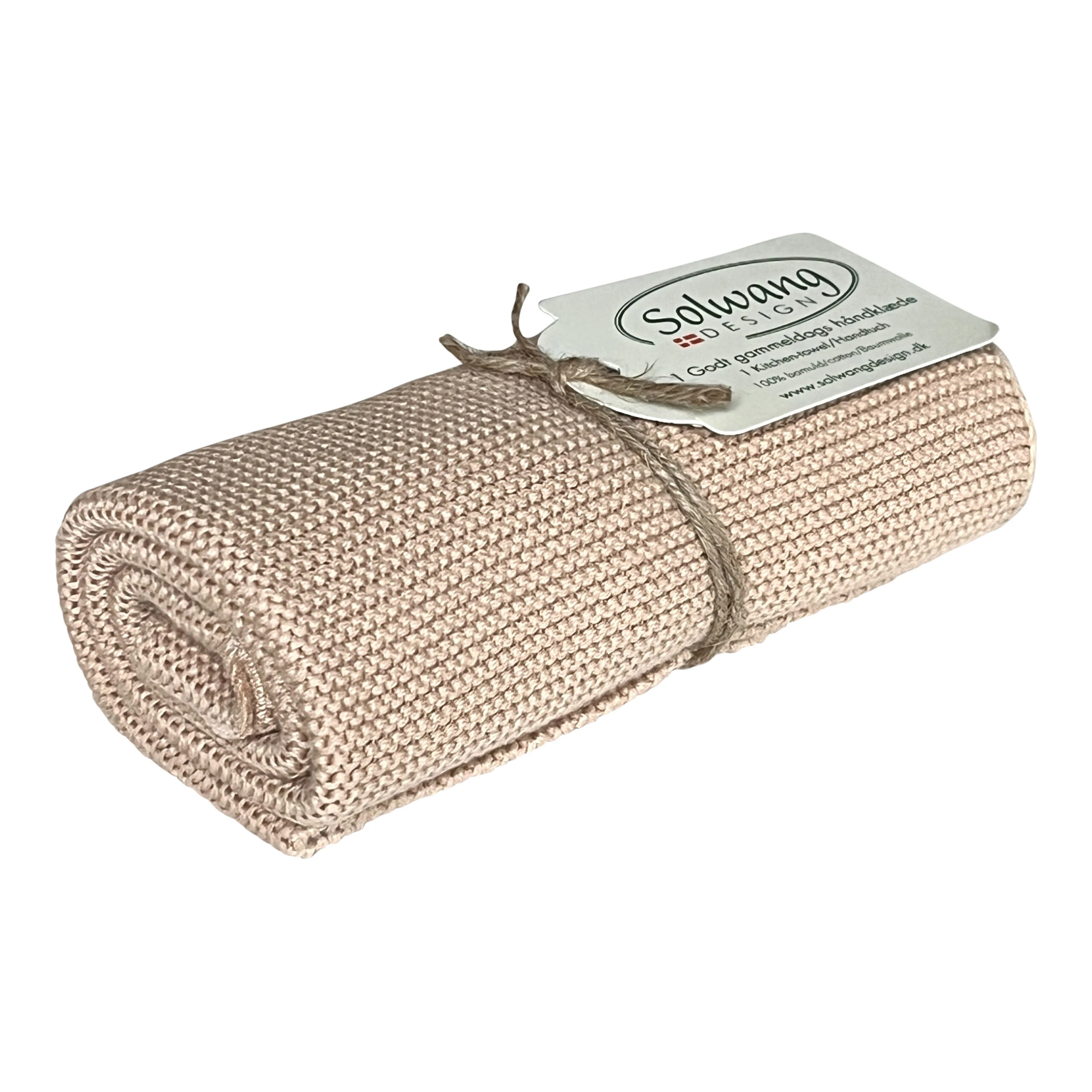 Solwang Design – keukenhanddoek – Light nougat