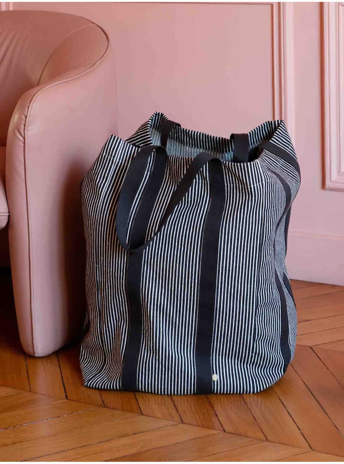 La Cerise sur le Gâteau – Maxi Poppins bag – Basile Caviar - Afbeelding 2