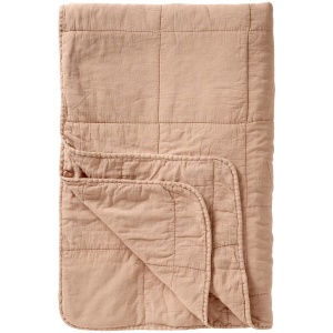 IB Laursen – Quilt, Vintage quilt burned rose