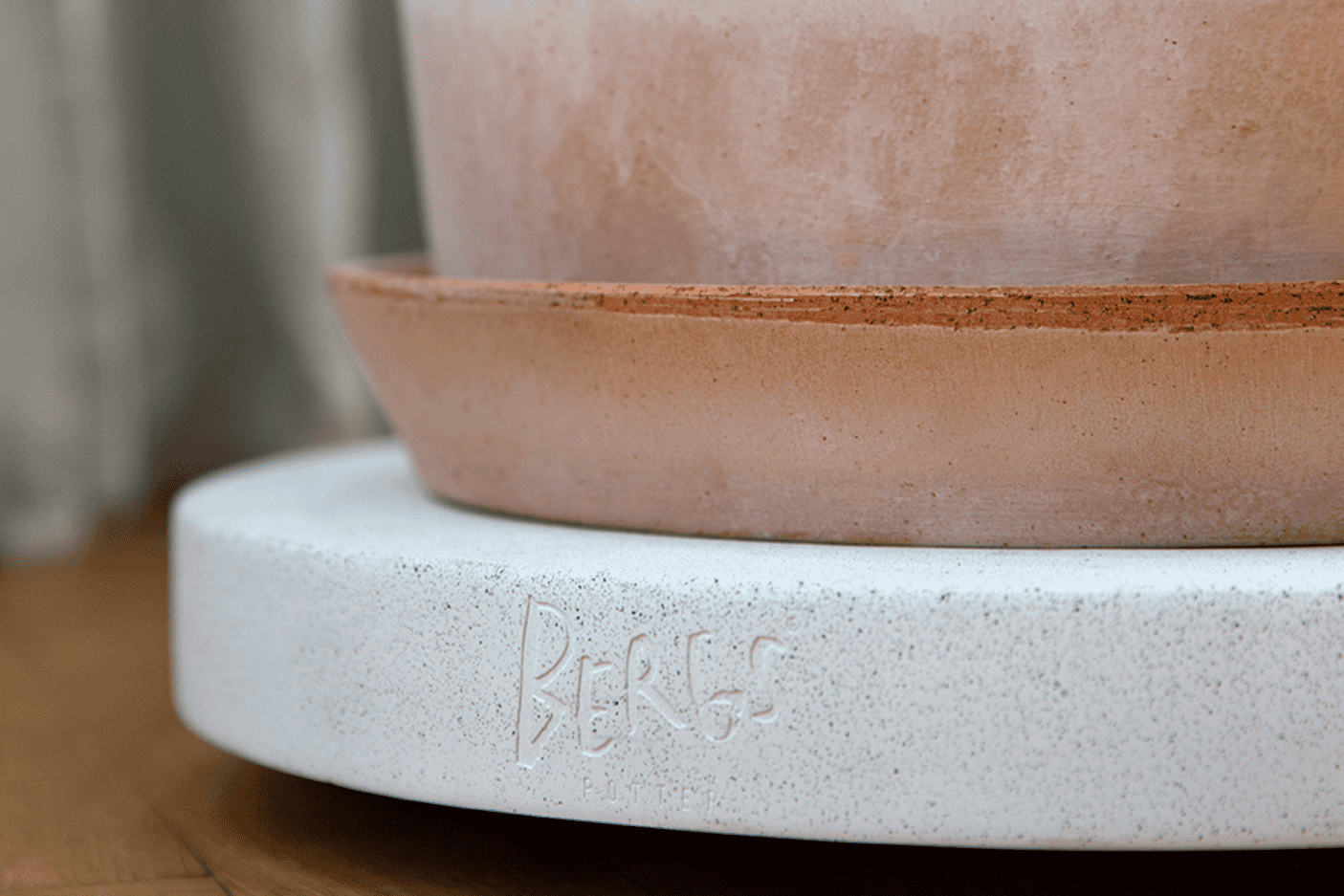 Bergs Potter – Rolling Stones Trolley Terrazzo White - Afbeelding 2