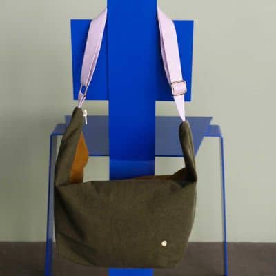 La Cerise sur le Gâteau – Half Moon bag– Tricolo Kale nuts - Afbeelding 2