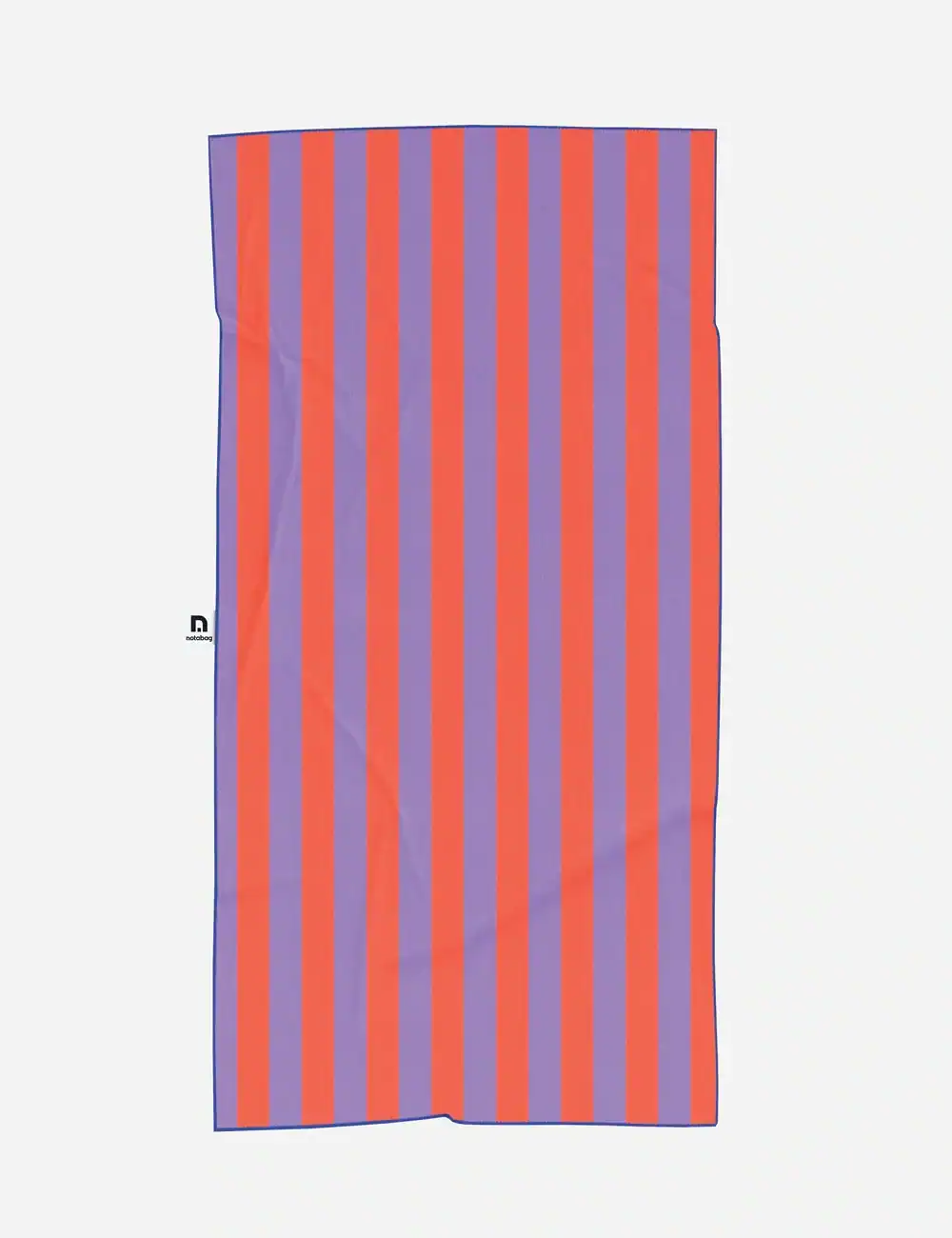 Notabag Towel – Red/ purple stripe - Afbeelding 4