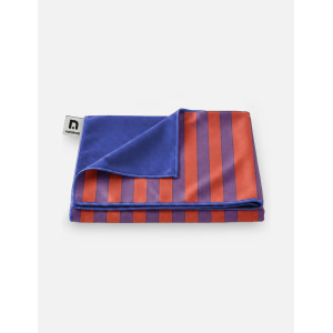 Notabag Towel – Red/ purple stripe