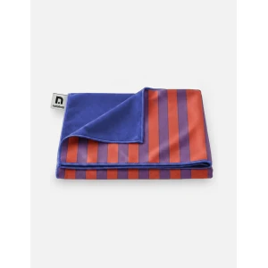 Notabag Towel – Red/ purple stripe