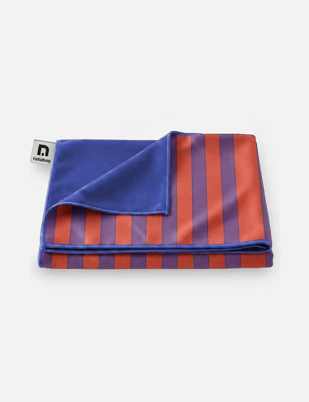 Notabag Towel – Red/ purple stripe