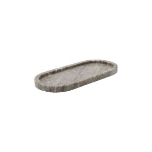 Meraki – Tray marble – Beige (ovaal)