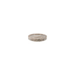 Meraki – Tray marble – Beige (dia: 12,5 cm)
