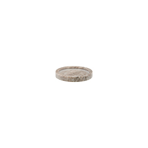 Meraki – Tray marble – Beige (dia: 12,5 cm)