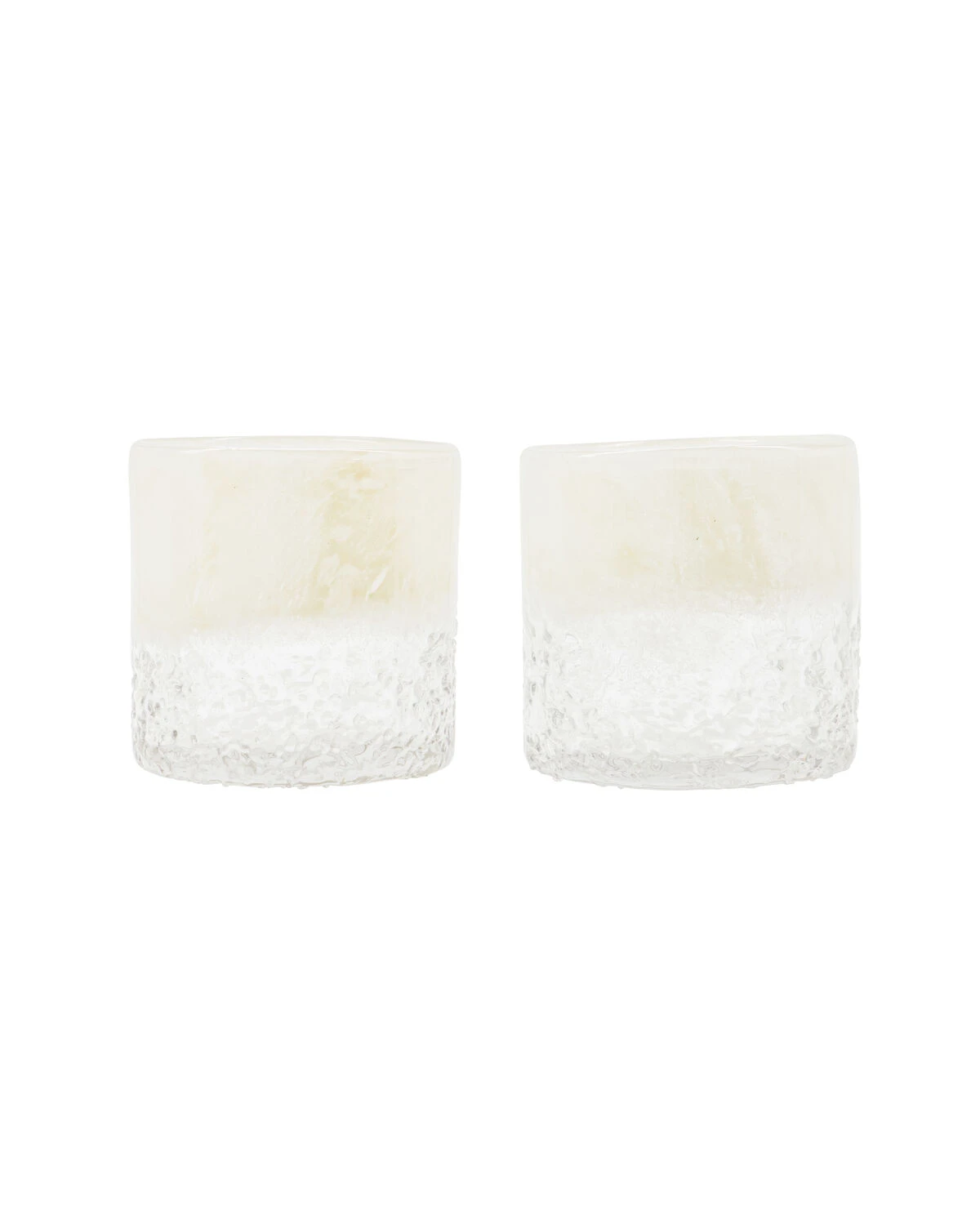 House Doctor – Tealight holder Teagan – Off white (set van 2)