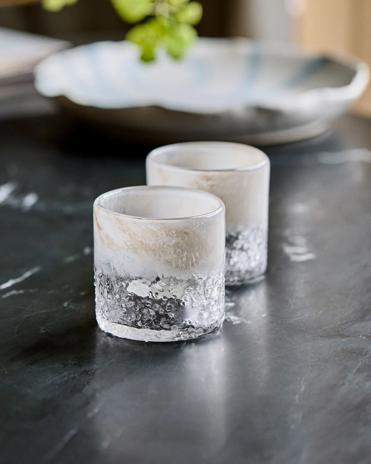 House Doctor – Tealight holder Teagan – Off white (set van 2) - Afbeelding 3