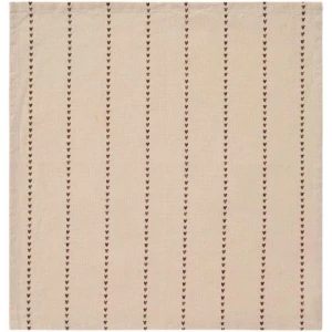 IB Laursen – Servet Valentina brown hearts – 40 x 40 cm