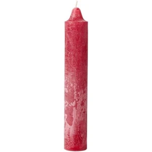IB Laursen – Rustic candle – Nordic red 23 x ø3,8 cm